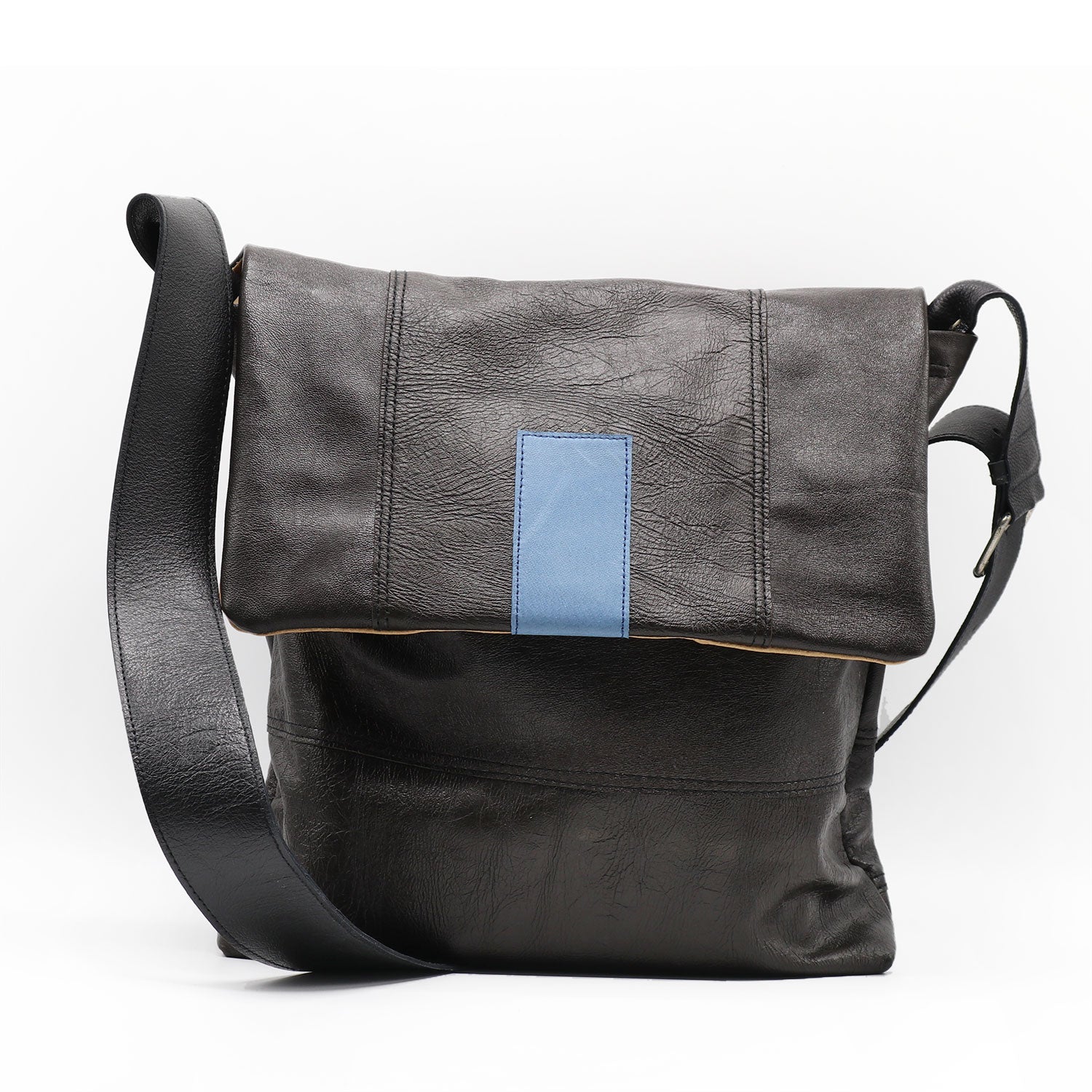 Ashpahlt Blue Large Shoulderbag