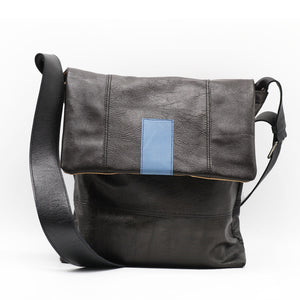 Ashpahlt Blue Large Shoulderbag
