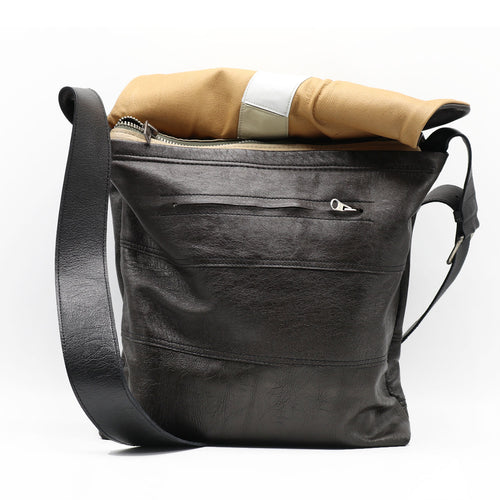 Ashpahlt Blue Large Shoulderbag